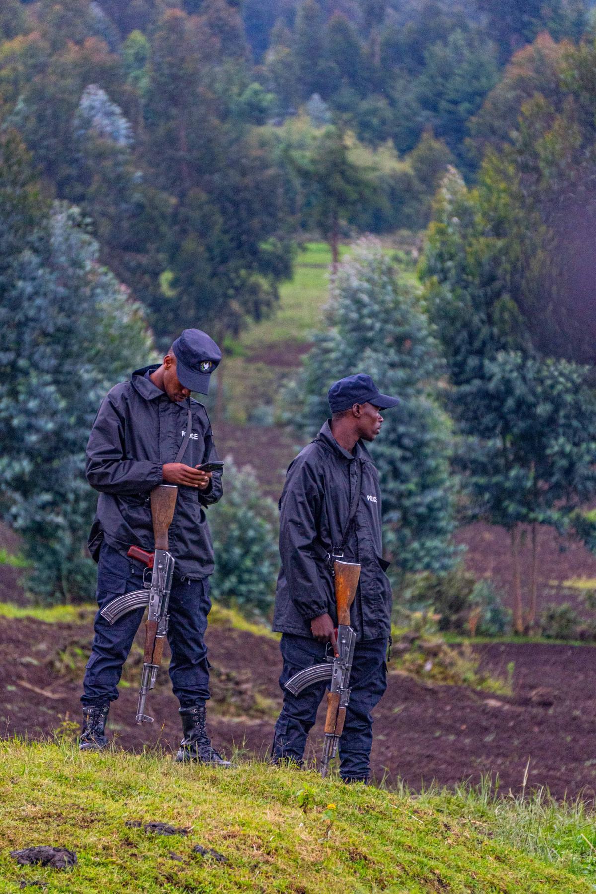 Manned Guarding in operation